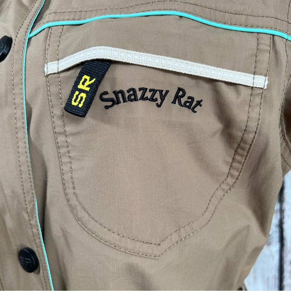 🎉HP🎉 Vintage NEW NWOT NOS Snazzy Rat Norwegian Belted Winter Ski Jacket Small - Picture 5 of 16